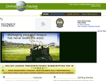 Tablet Screenshot of onlineleaguetracker.com